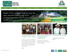 Tablet Screenshot of jacobsfarm.com